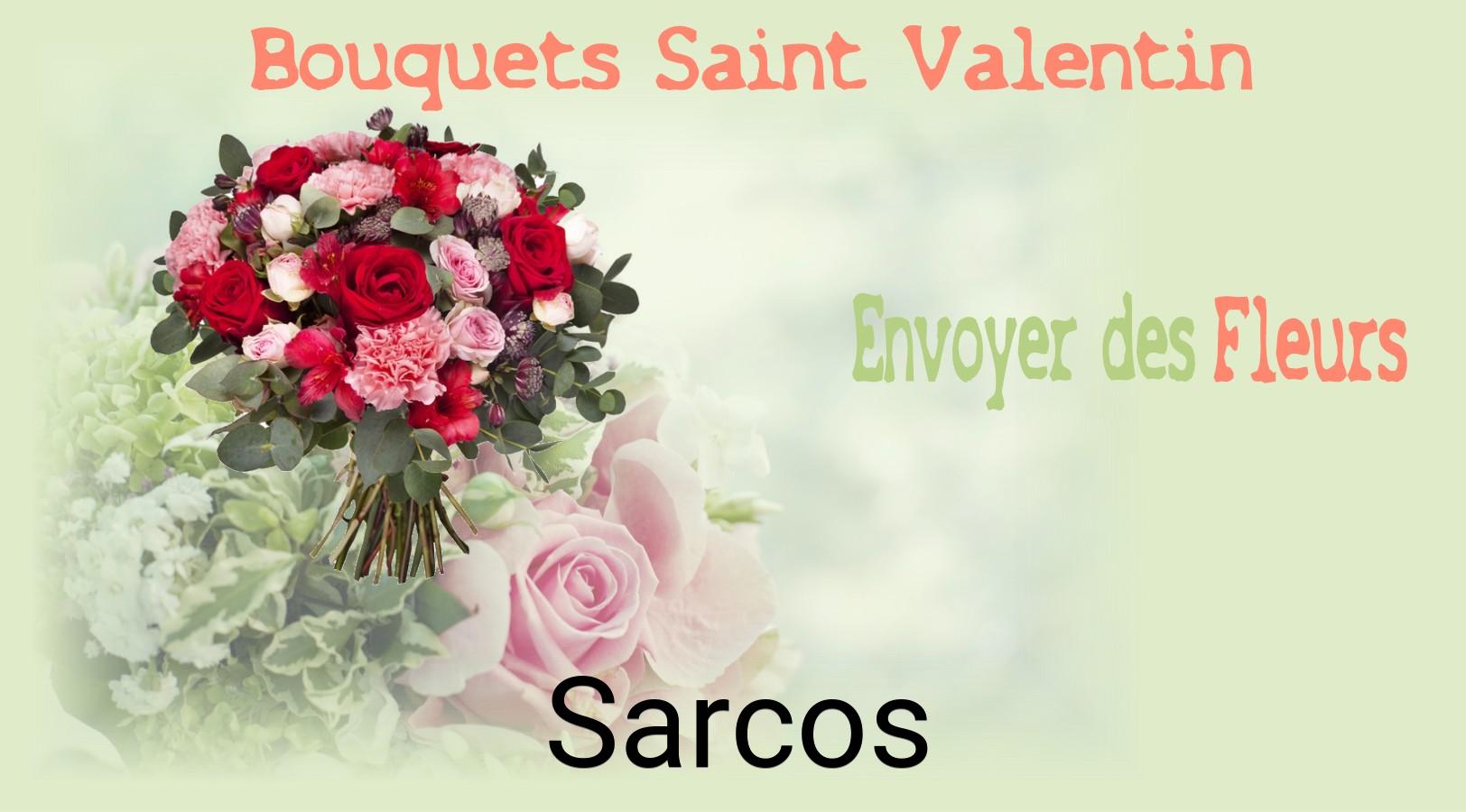 Roses de Saint-Valentin livrées à Sarcos